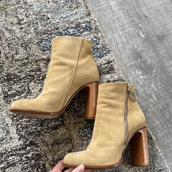 Rag & Bone tan suede ankle boots - Picture 6 of 12